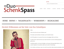 Tablet Screenshot of duo.schenkspass.eu